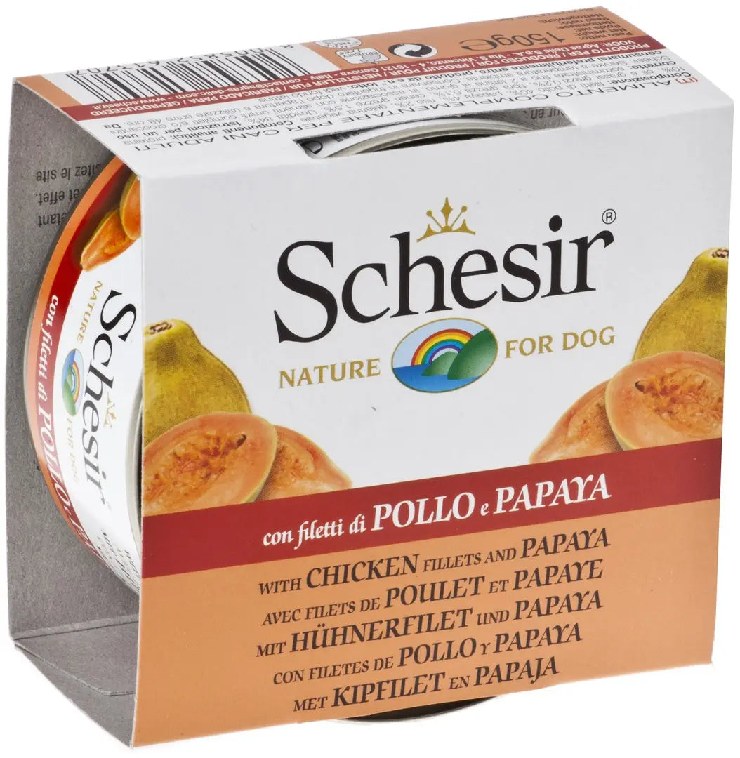 Schesir Lata De Perro 150Gr - Precios Más Baratos - Todoanimal