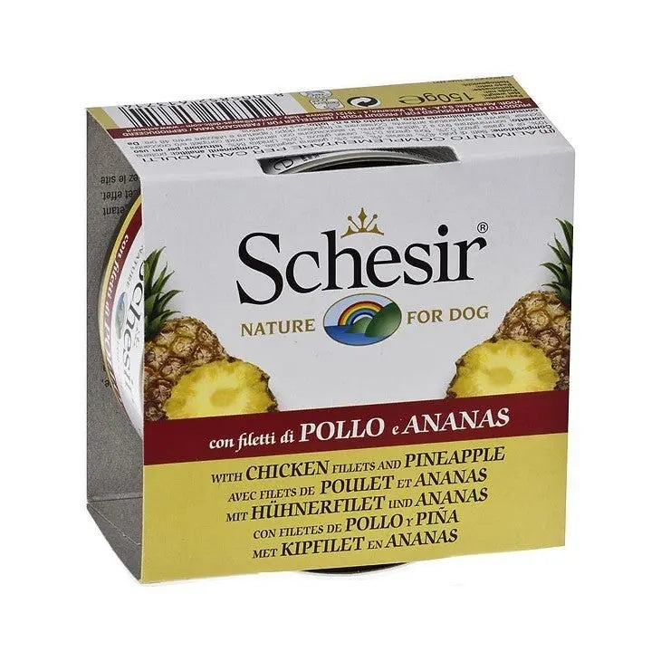 Schesir Lata De Perro 150Gr - Precios Más Baratos - Todoanimal