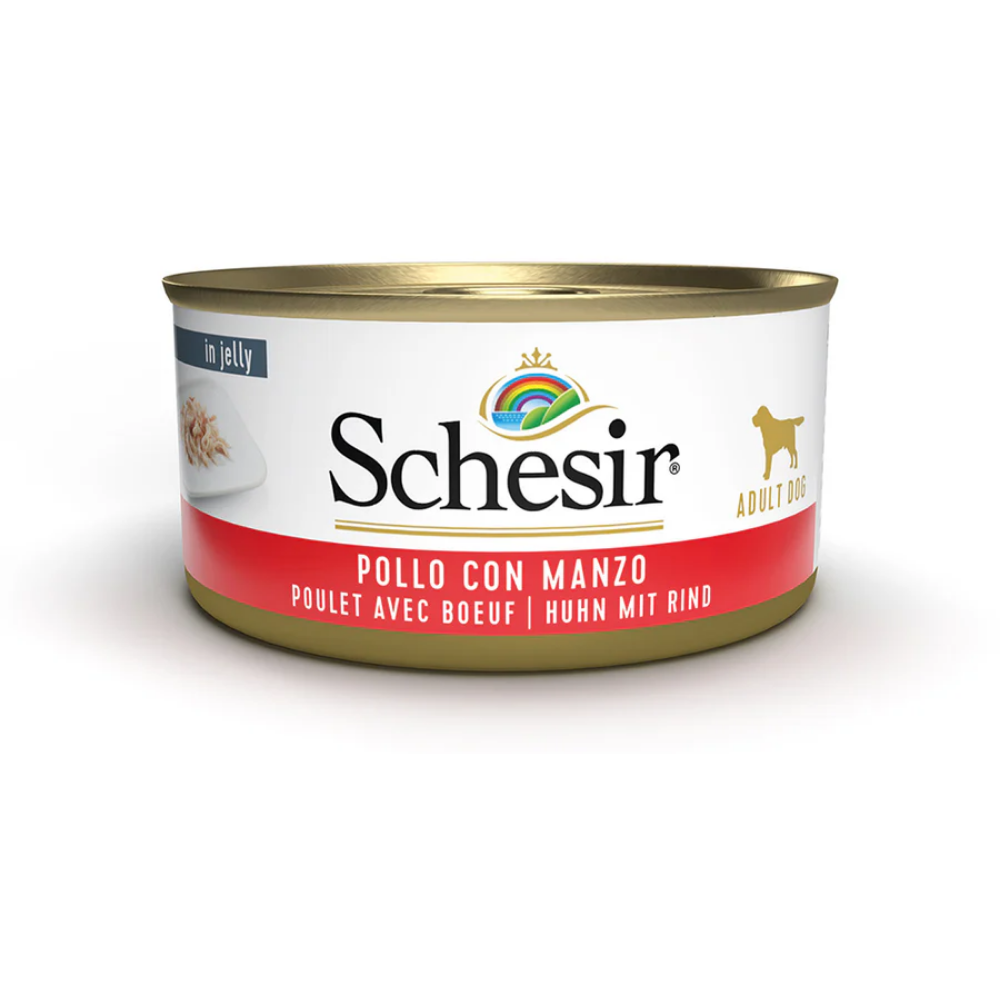 Schesir Lata Perro 150 g al mejor precio -Todoanimal.es