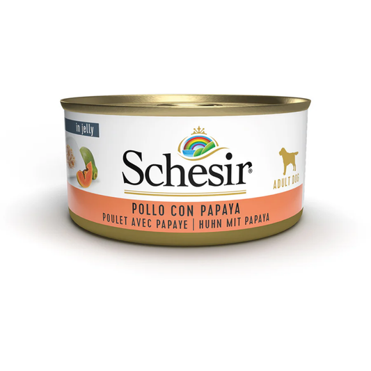 Schesir Lata de Perro 150 g al mejor precio -Todoanimal.es