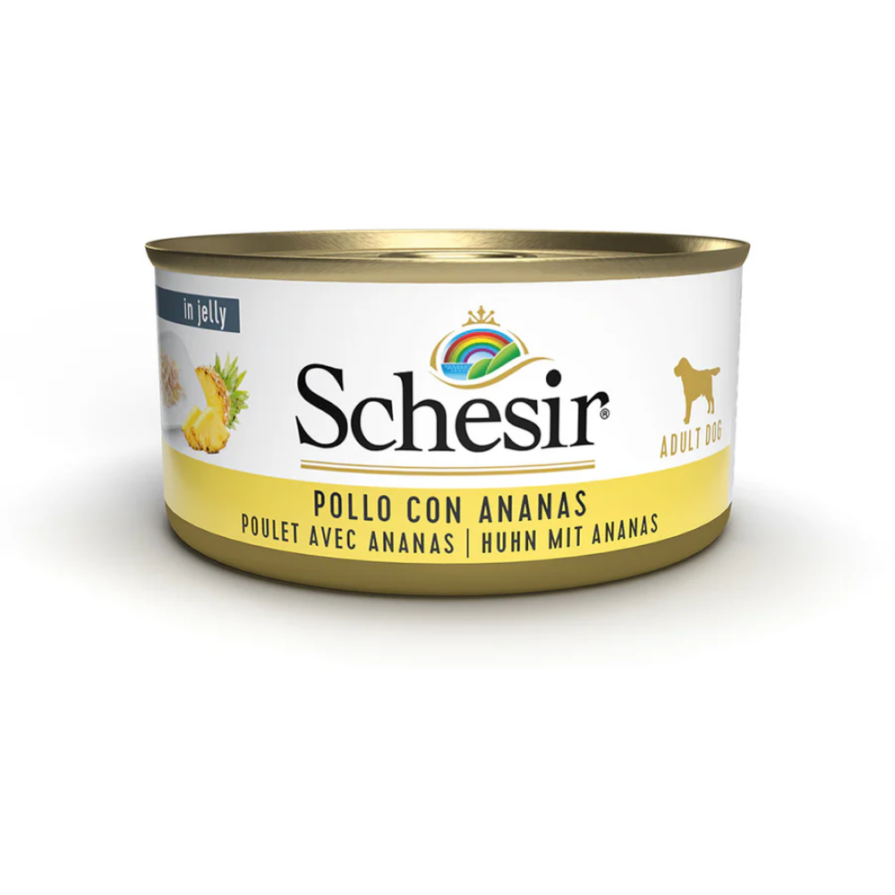 Schesir Lata de Perro 150 g al mejor precio -Todoanimal.es