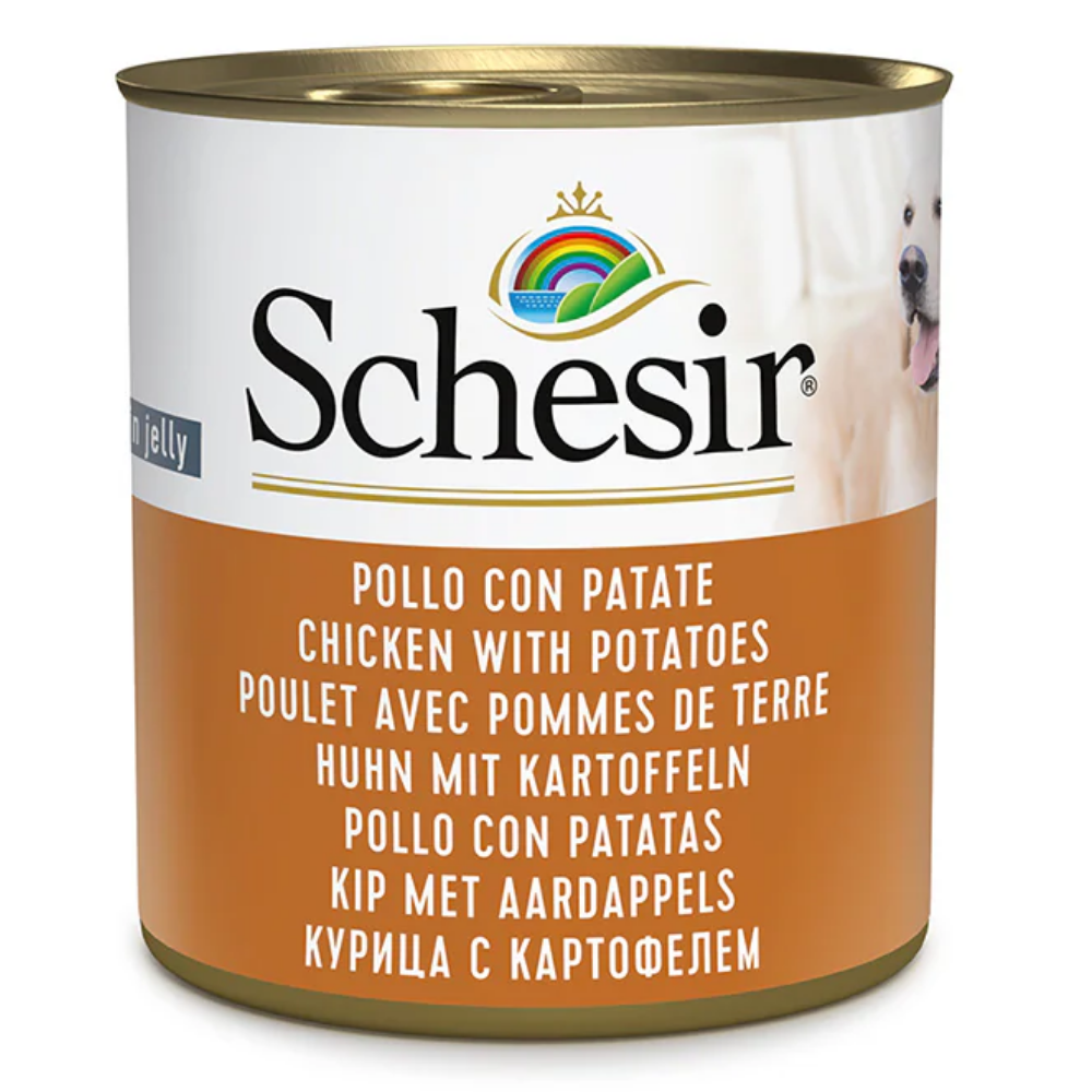 Schesir Lata de Perro 285 g al mejor precio -Todoanimal.es
