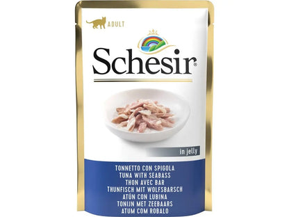 Schesir Sobres Gato 85Gr Atun & Lubina