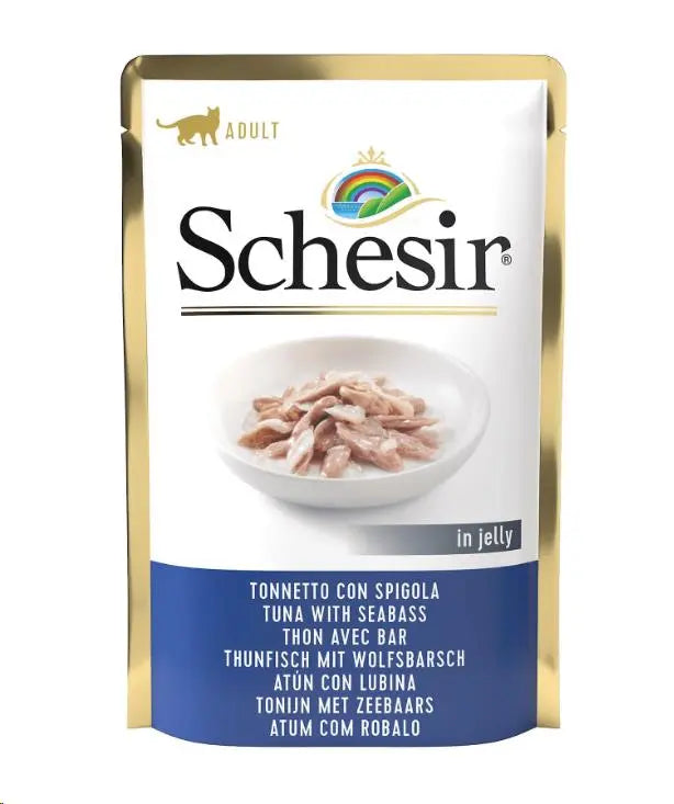 Schesir Sobres Gato 85Gr Atun & Lubina