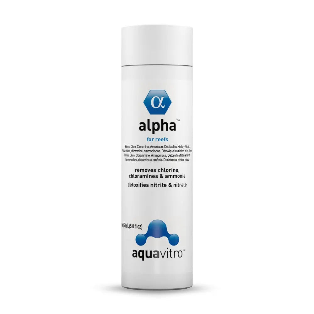 Seachem Aquavitro Alpha Acondicionador Concentrado para Acuarios Marinos y de Arrecife al mejor precio -Todoanimal.es