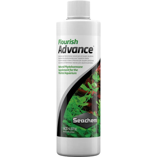 Seachem Flourish Advance 250 ml Suplemento de Fitohormonas, Minerales y Nutrientes para Acuarios al mejor precio -Todoanimal.es