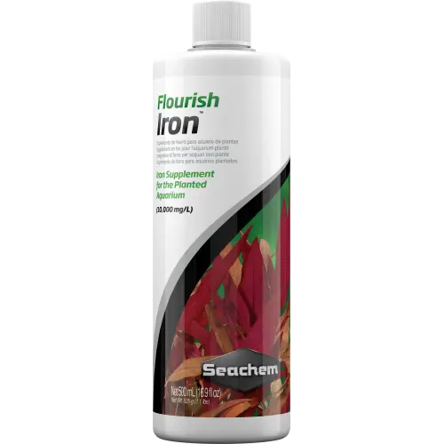 Seachem Flourish Iron 500Ml(Agua Dulce) - Precios Más Baratos - Todoanimal
