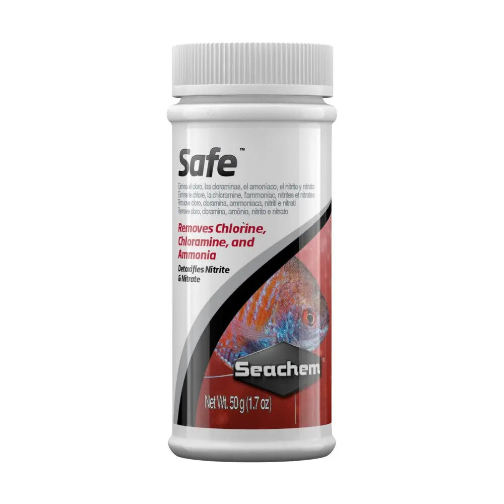 Seachem Safe Acondicionador Natural para Peces de Acuario al mejor precio -Todoanimal.es