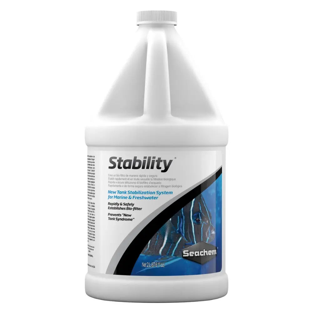 Seachem Stability Bacterias Beneficiosas para Agua Dulce y Salada al mejor precio -Todoanimal.es