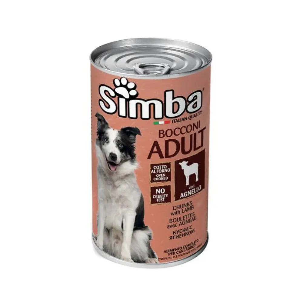 Simba Lata Bocados Comida Húmeda para Perros 1230 gr al mejor precio -Todoanimal.es