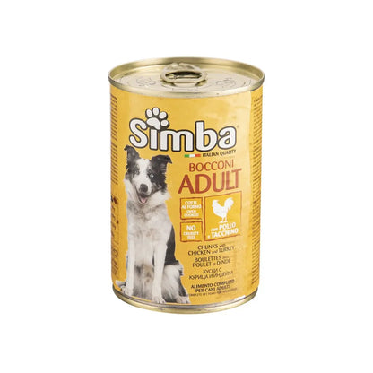 Simba Lata Bocados Comida Húmeda para Perros 1230 gr al mejor precio -Todoanimal.es