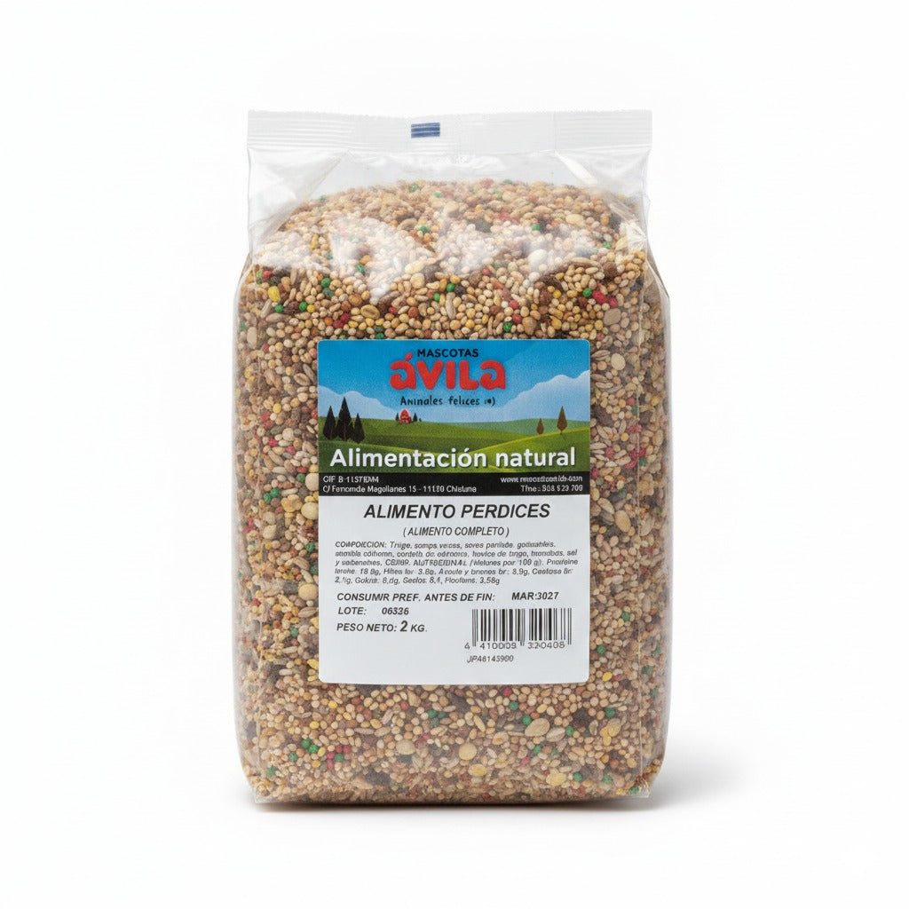 Sinfonía Mixtura Perdices Bolsa 2 kg al mejor precio -Todoanimal.es