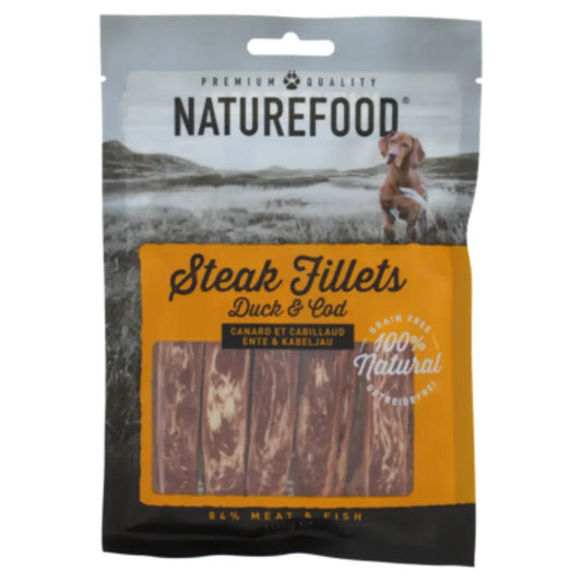 Snack Dog Naturefood Filete de Pato 100 g al mejor precio -Todoanimal.es
