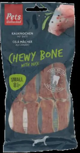 Snack Dog Pets Hueso Masticable Con Pato 80G - Precios Más Baratos - Todoanimal