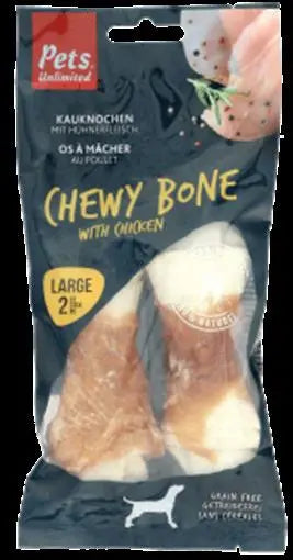 Snack Dog Pets Huesos Masticables Con Pollo 90G - Precios Más Baratos - Todoanimal