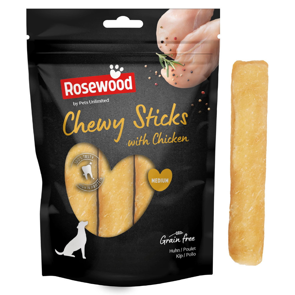 Snack Dog Pets Sticks Masticable con Pollo 100 g al mejor precio -Todoanimal.es