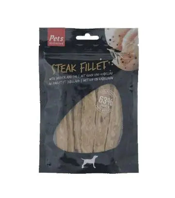 Snack Dog Pets Tiras De Pollo Y Bacalao 100G - Precios Más Baratos - Todoanimal