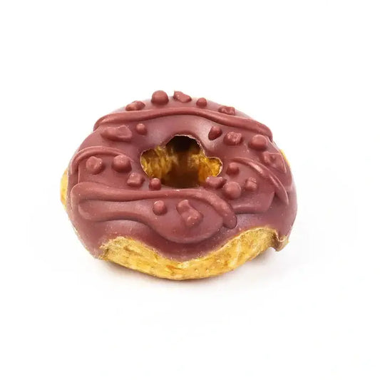 Snack Donut Pollo Glaseado De Arandanos 7Cm Todoanimal.es