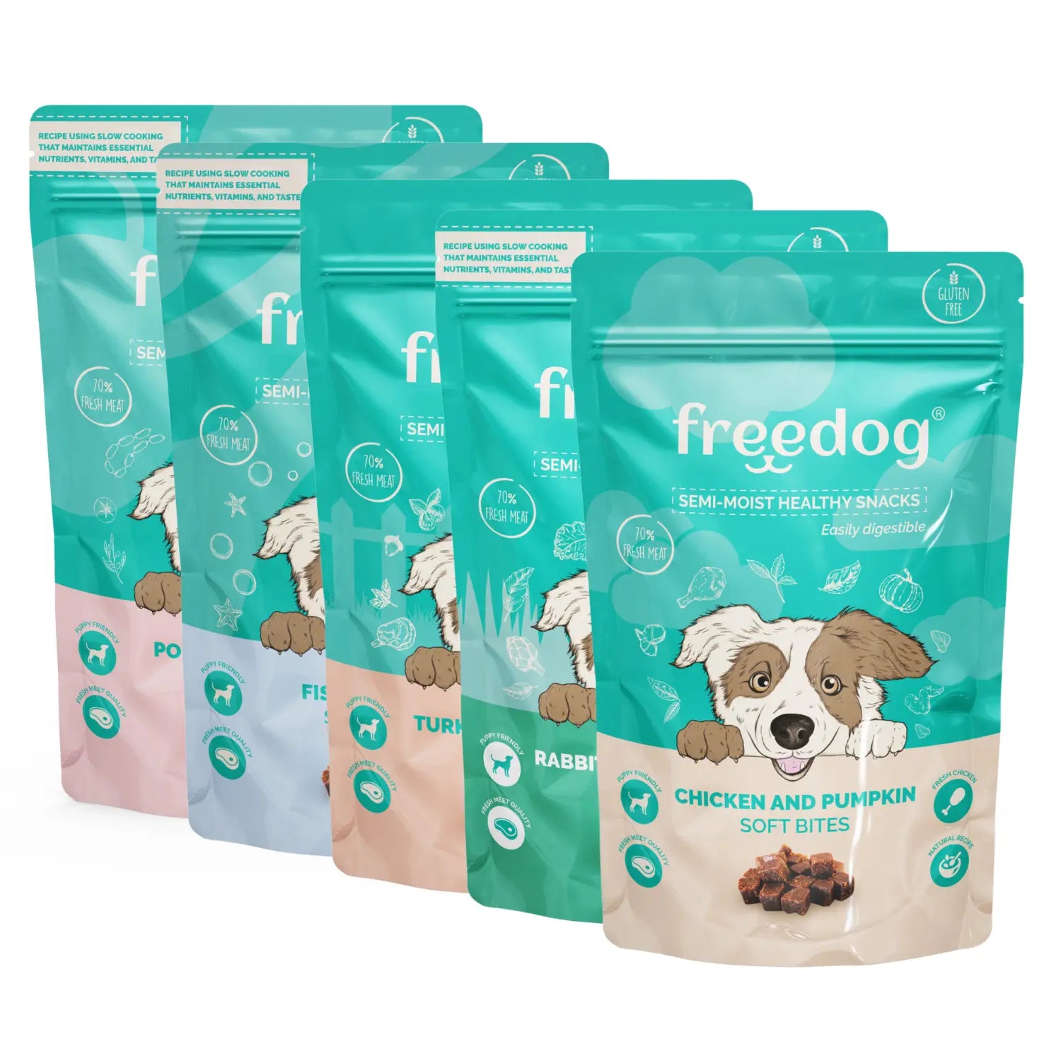 Snack Semi-húmedo Freedog 100gr FREEDOG