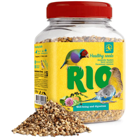 Snack Semillas Saludables Natural Para Aves 240 g Rio al mejor precio -Todoanimal.es