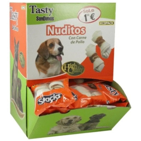Snacks Tasty Nuditos de Carne y Pollo 2X12 g al mejor precio -Todoanimal.es