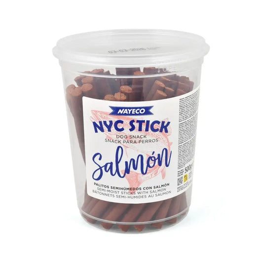 Sticks de Salmón Nayeco para Perro - Bote de 500g NAYECO