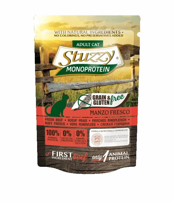 Stuzzy Monoprotein Gato Sobre - Precios Más Baratos - Todoanimal
