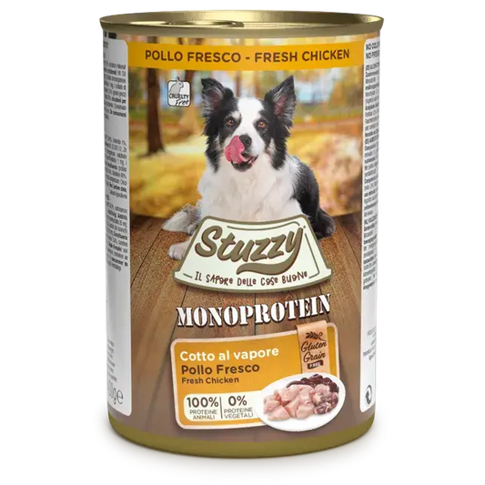 Stuzzy Monoprotein Lata De Perro 400Gr Pollo