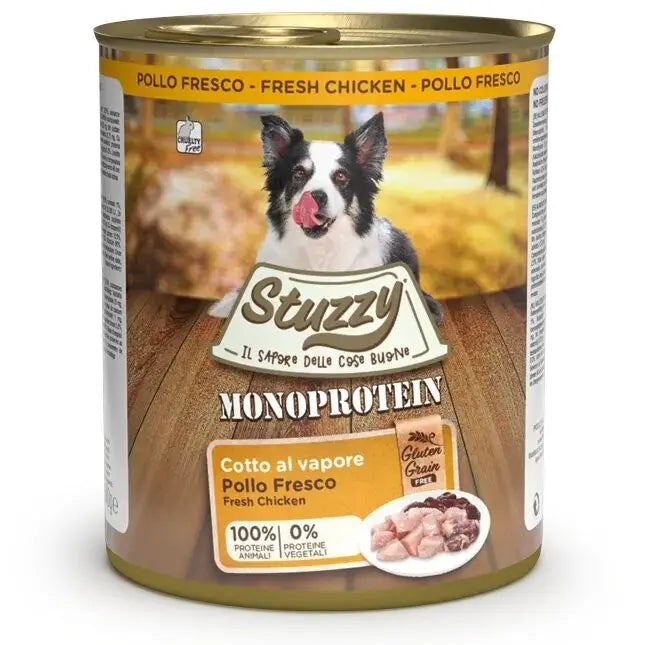 Stuzzy Monoprotein Lata De Perro 800Gr Pollo - Precios Más Baratos - Todoanimal