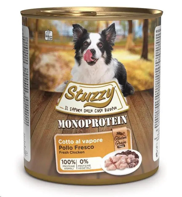 Stuzzy Monoprotein Lata De Perro 800Gr Pollo - Precios Más Baratos - Todoanimal
