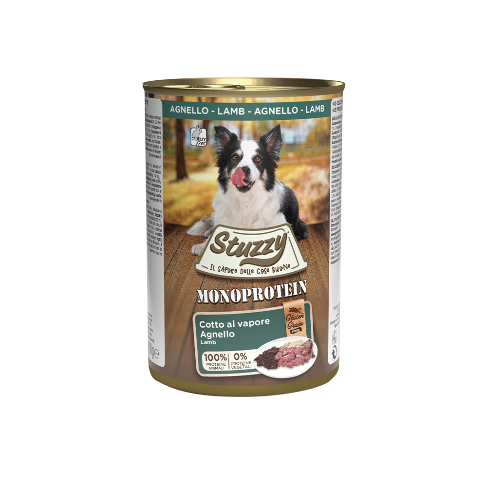Stuzzy Monoprotein Paté Lata Comida Húmeda Monoprotéica para Perros al mejor precio -Todoanimal.es