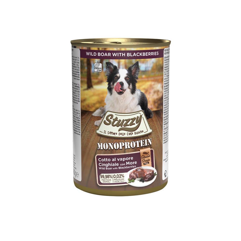 Stuzzy Monoprotein Paté Lata Comida Húmeda Monoprotéica para Perros al mejor precio -Todoanimal.es