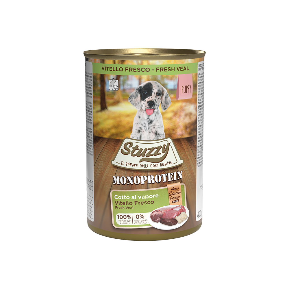 Stuzzy Monoprotein Paté Lata Comida Húmeda Monoprotéica para Perros al mejor precio -Todoanimal.es