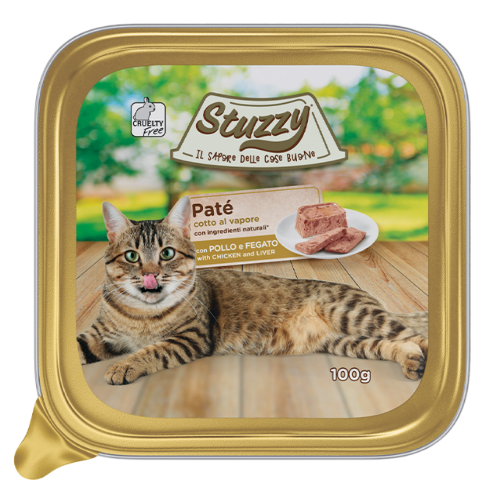 Stuzzy Tarrinas Para Gato Adulto 100 g al mejor precio -Todoanimal.es