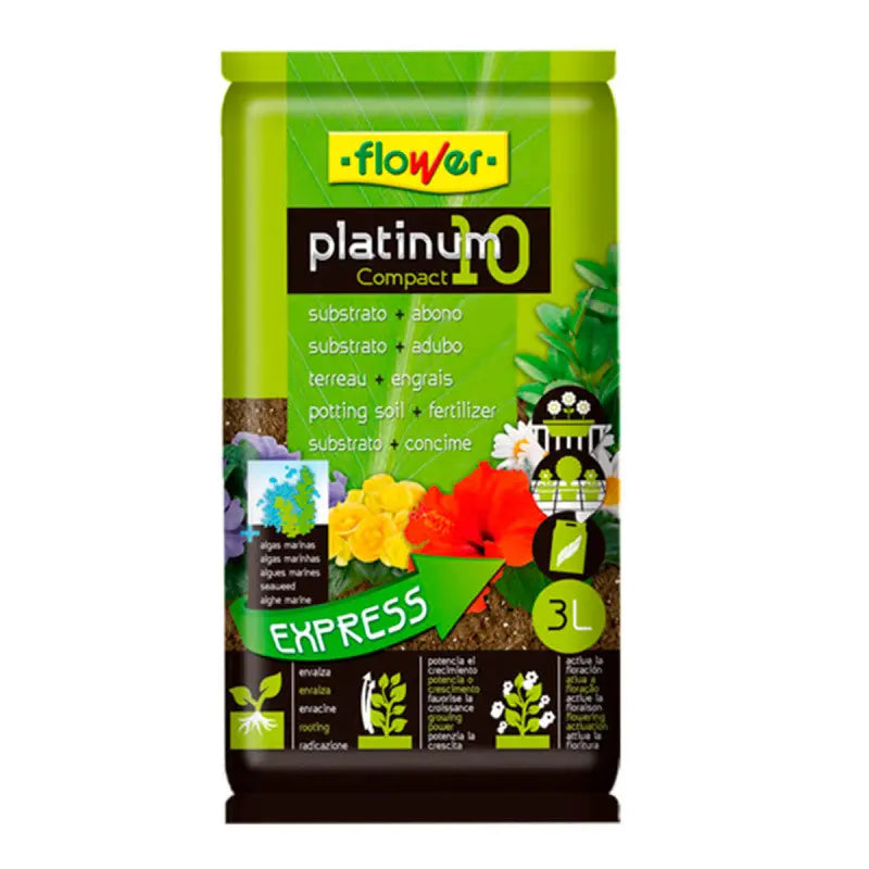 Sustrato Univ. Platinum-10 Flower 3L - Precios Más Baratos - Todoanimal