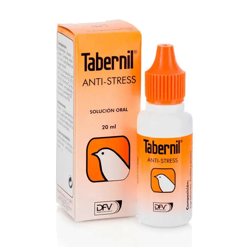 Tabernil Antistress 20ml - Calma el Estrés en Pájaros TABERNIL