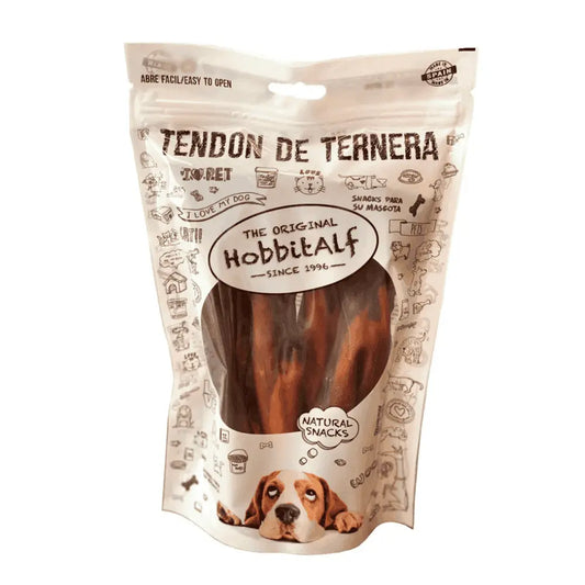 Tendón de Buey Extra 20 cm para Perros Pack de 5 uds Hobbit Alf al mejor precio -Todoanimal.es