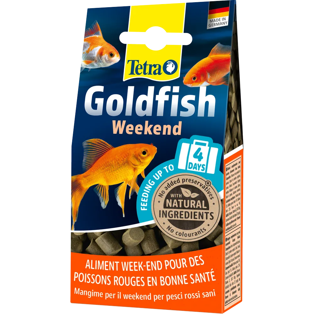 Tetra Goldfish Weekend 40 uds (Fin de Semana-Vacaciones) al mejor precio -Todoanimal.es