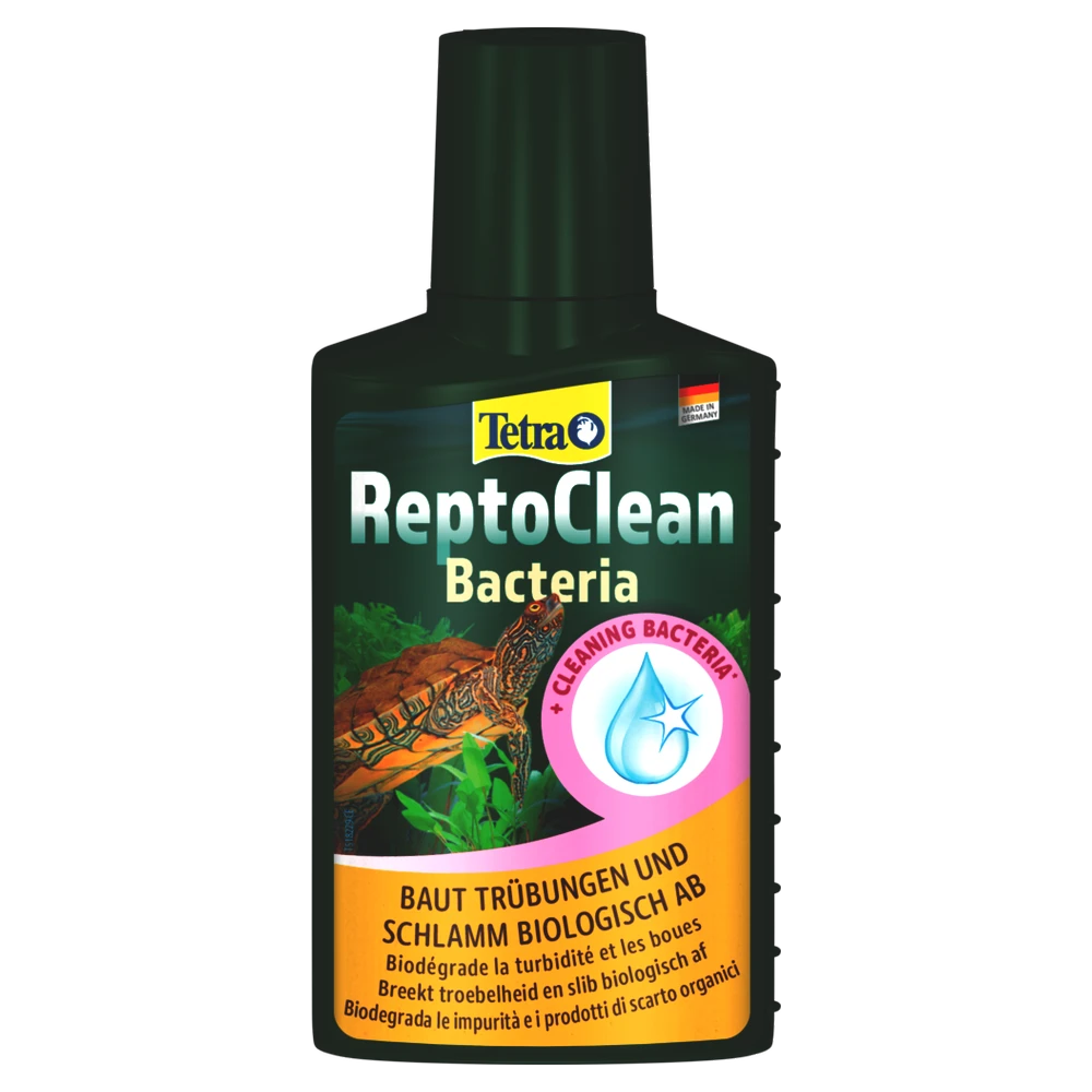 Tetra ReptoClean 100 ml Esporas de Bacterias Limpiadoras de Agua para Tortugas al mejor precio -Todoanimal.es
