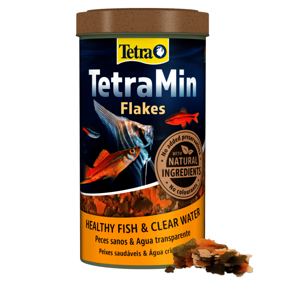 Tetra TetraMin Flakes Bote | Alimento Completo para Peces & Agua Cristalina al mejor precio -Todoanimal.es