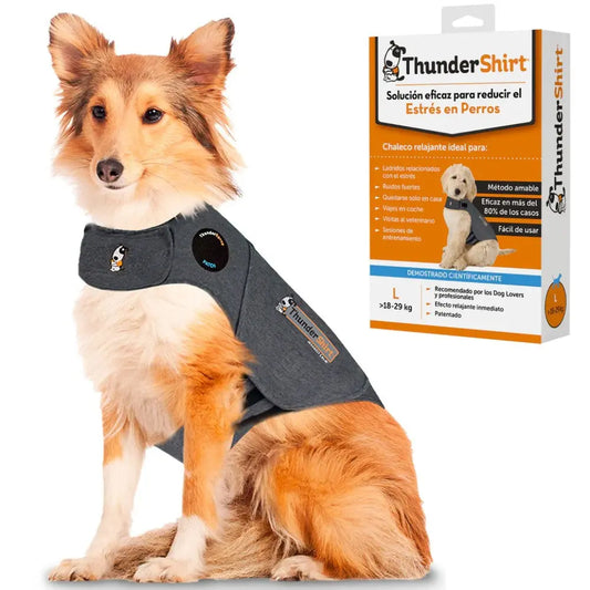 Thundershirt Chaleco Relajante Antiestrés y Ansiedad para Perros al mejor precio -Todoanimal.es