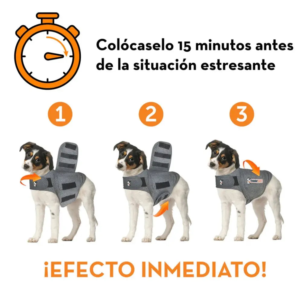 Thundershirt Chaleco Relajante Antiestrés y Ansiedad para Perros al mejor precio -Todoanimal.es