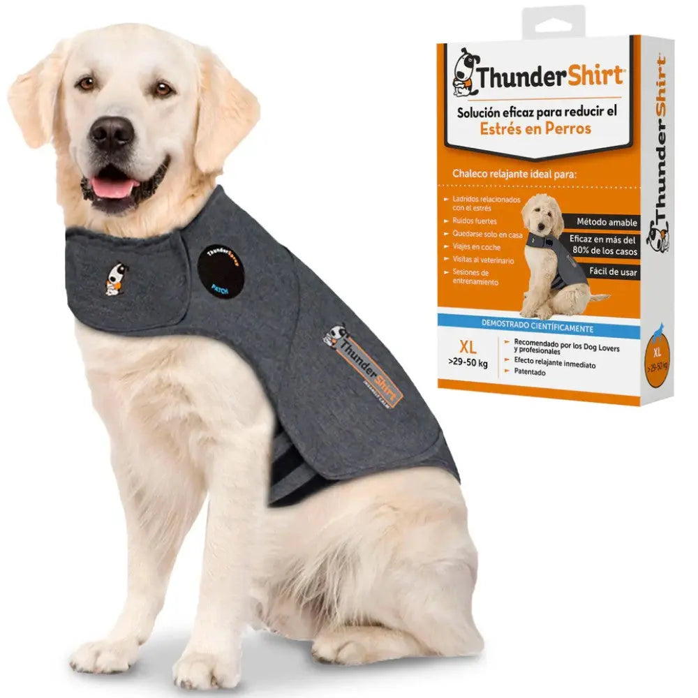 Thundershirt Chaleco Relajante Antiestrés y Ansiedad para Perros al mejor precio -Todoanimal.es
