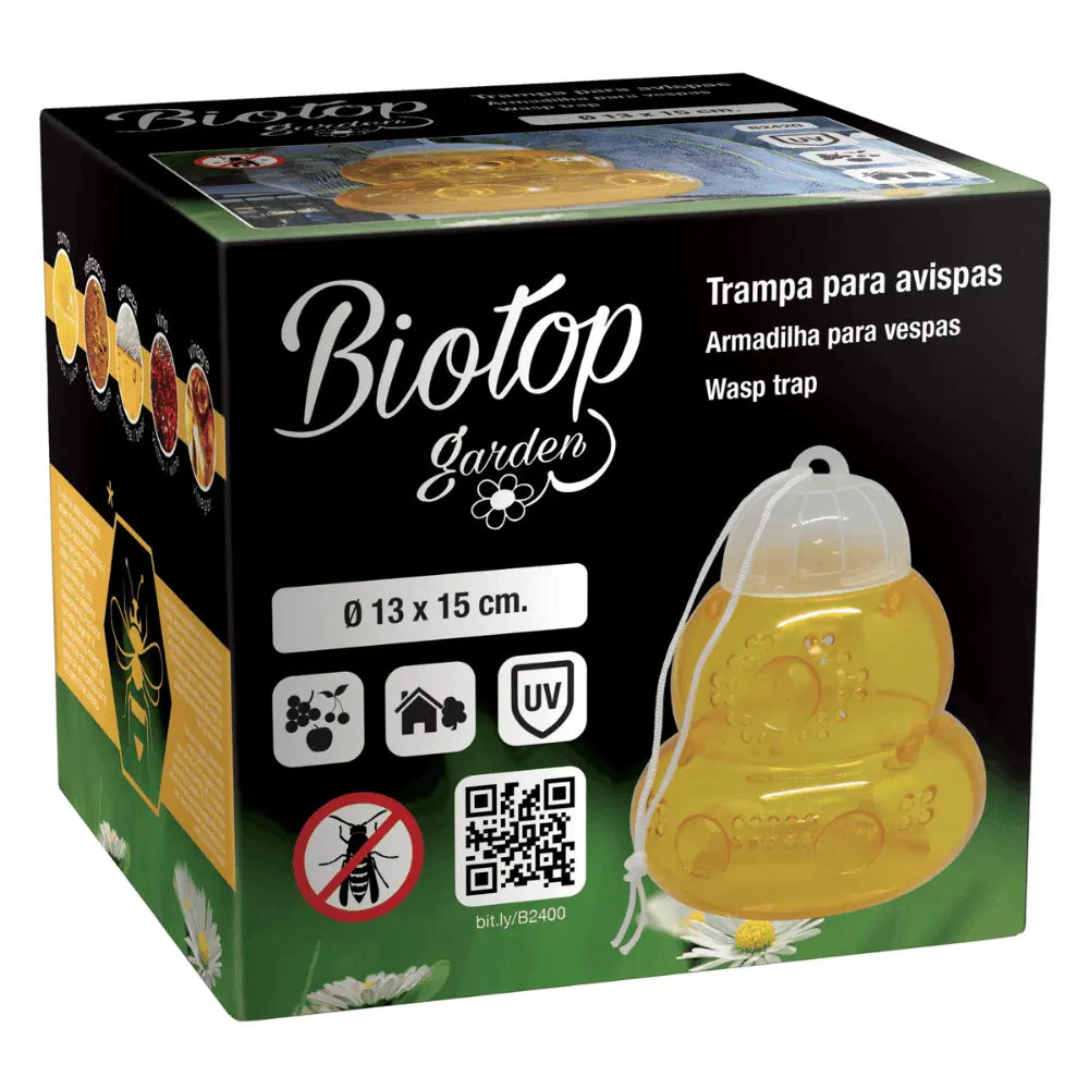 Trampa para Avispas e Insectos 13x15 cm Biotop al mejor precio -Todoanimal.es