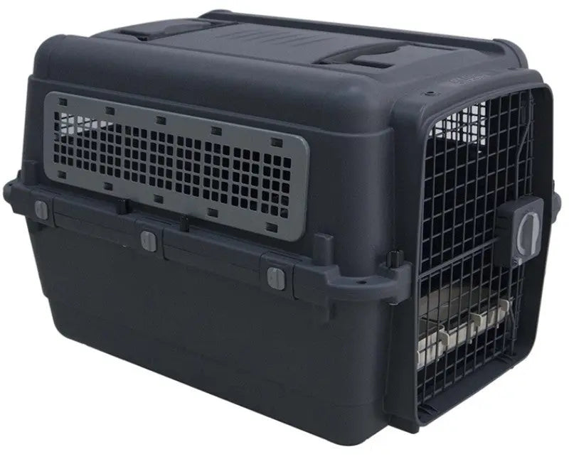 Transportin Perro Rbc Iata M-50 Azulado 50X33X33Cm - Precios Más Baratos - Todoanimal