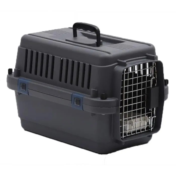 Transportin Perro Rbc Iata M-50 Azulado 50X33X33Cm - Precios Más Baratos - Todoanimal