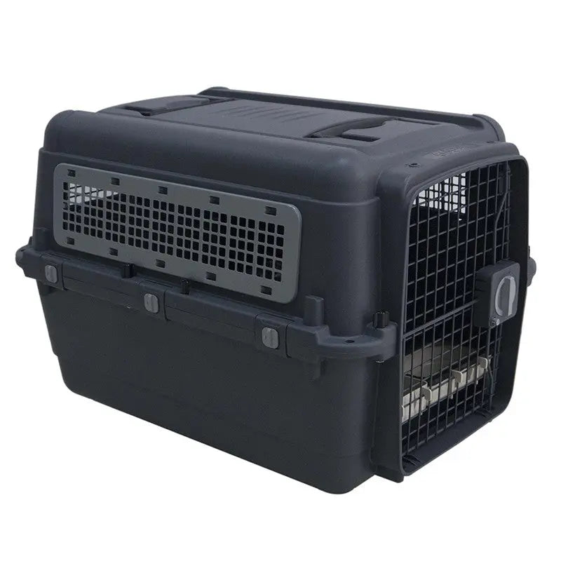 Transportin Perro Rbc Iata M-70 Negro 71x58x48Cm - Precios Más Baratos - Todoanimal