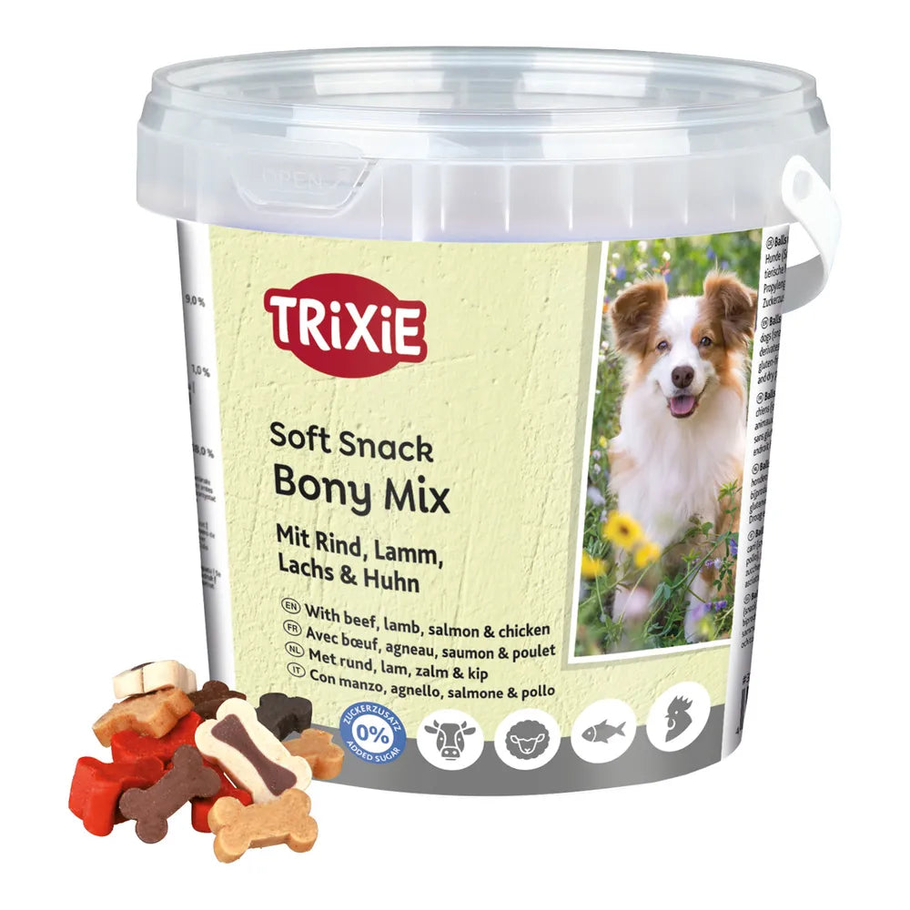 Trixie Bote Soft Snack Bony Mix 500 g para Perros al mejor precio -Todoanimal.es