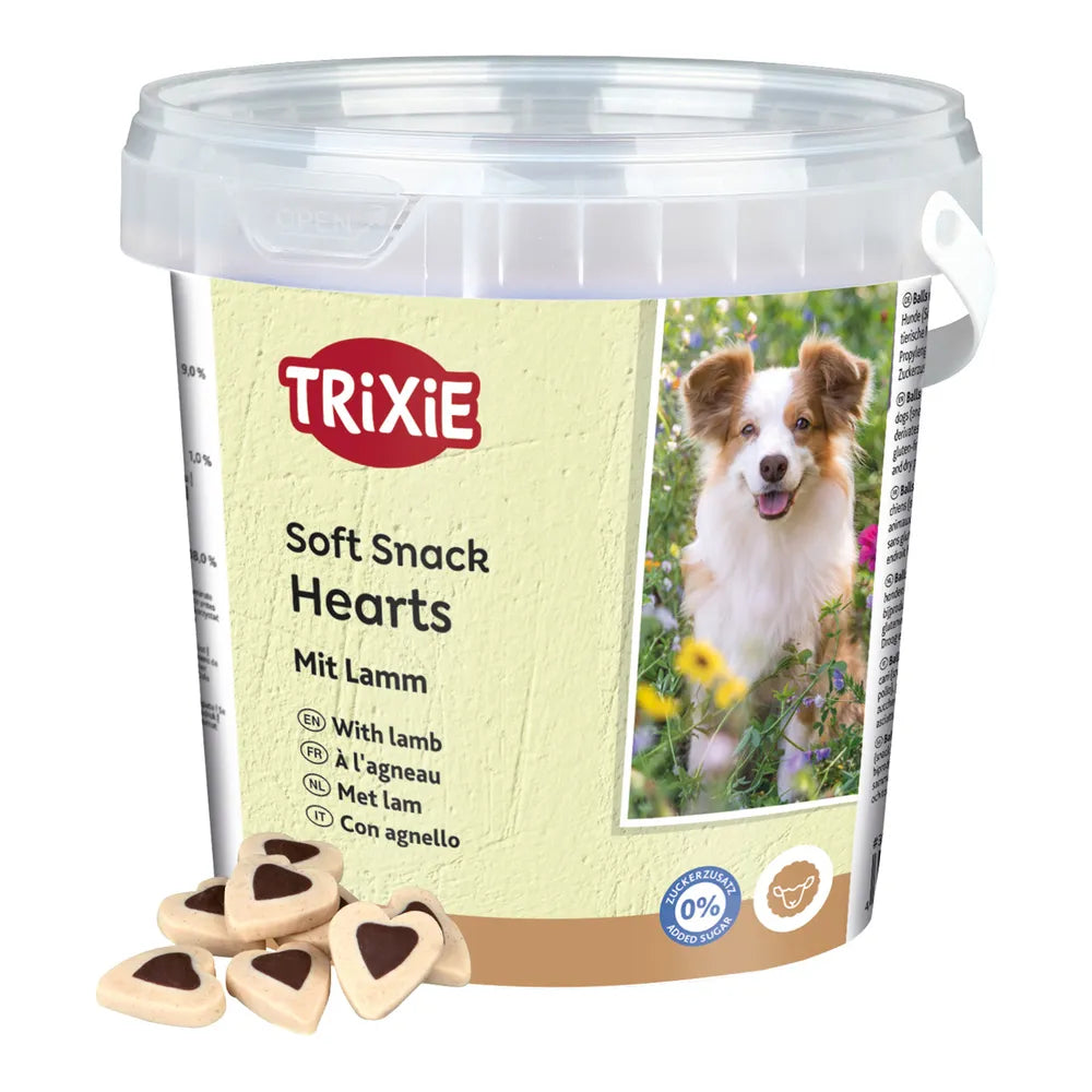 Trixie Bote Soft Snack Happy Hearts 500 g para Perros al mejor precio -Todoanimal.es