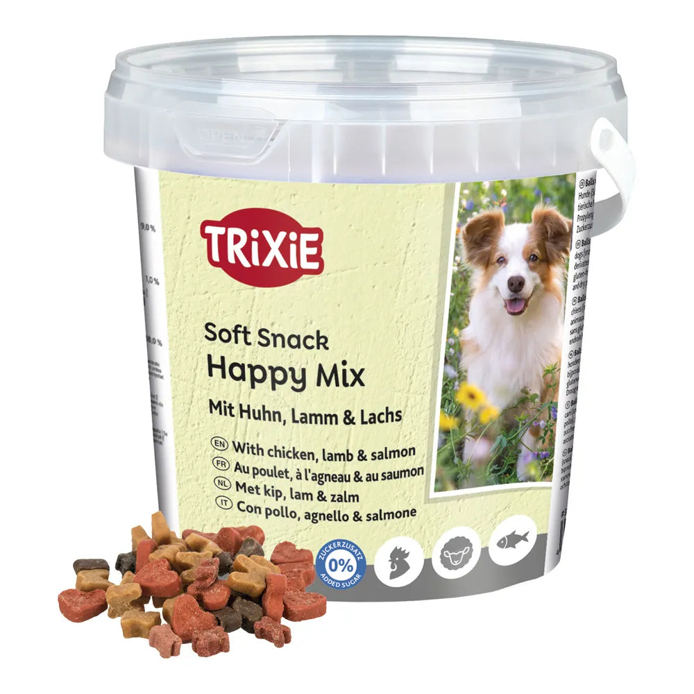 Trixie Bote Soft Snack Happy Mix 500 g para Perros al mejor precio -Todoanimal.es